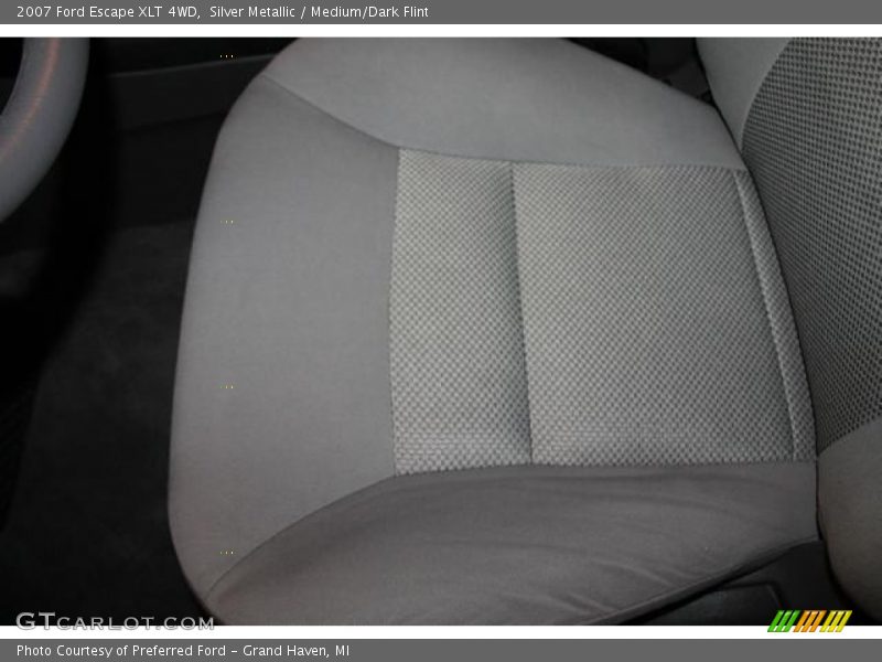 Silver Metallic / Medium/Dark Flint 2007 Ford Escape XLT 4WD
