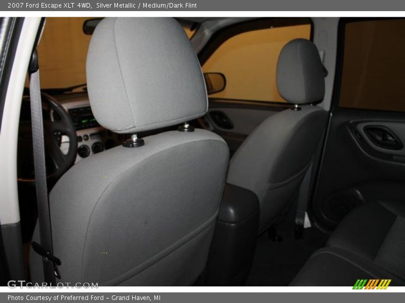 Silver Metallic / Medium/Dark Flint 2007 Ford Escape XLT 4WD