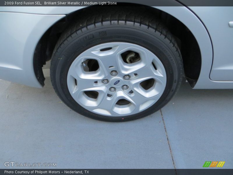 Brilliant Silver Metallic / Medium Light Stone 2009 Ford Fusion SEL