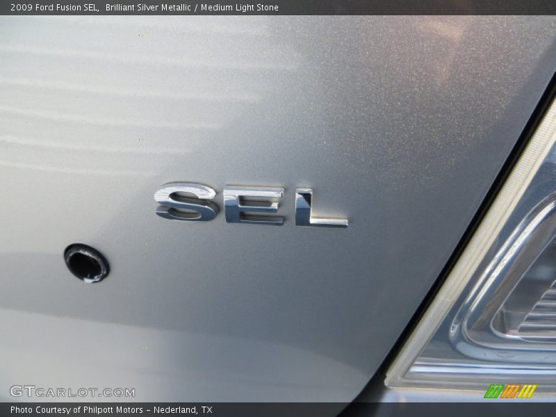 Brilliant Silver Metallic / Medium Light Stone 2009 Ford Fusion SEL
