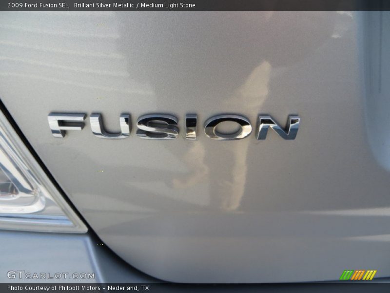 Brilliant Silver Metallic / Medium Light Stone 2009 Ford Fusion SEL