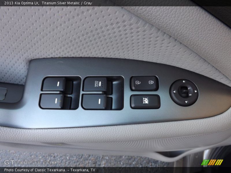 Titanium Silver Metallic / Gray 2013 Kia Optima LX
