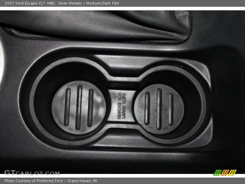Silver Metallic / Medium/Dark Flint 2007 Ford Escape XLT 4WD