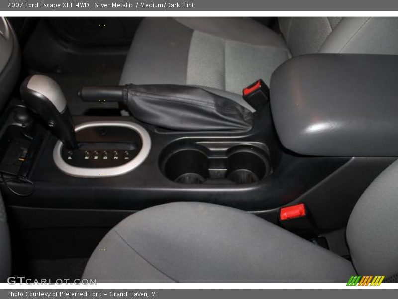 Silver Metallic / Medium/Dark Flint 2007 Ford Escape XLT 4WD