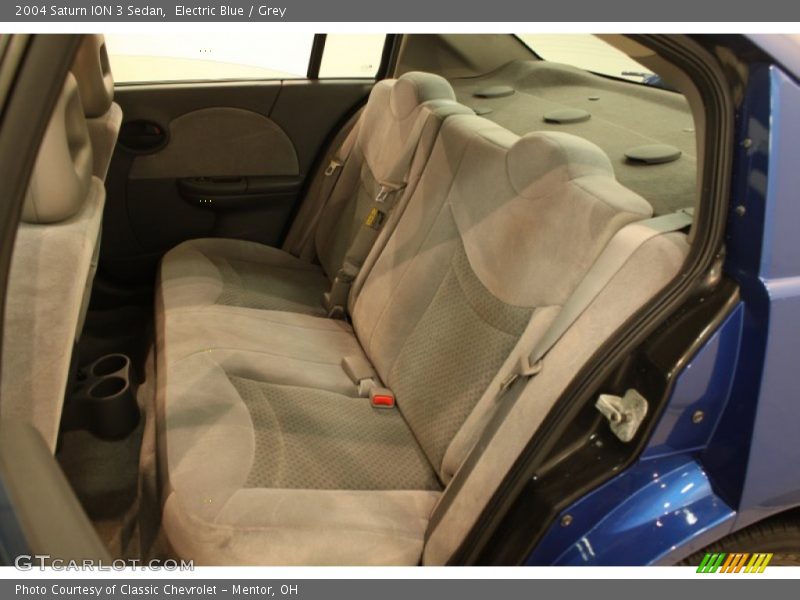 Electric Blue / Grey 2004 Saturn ION 3 Sedan