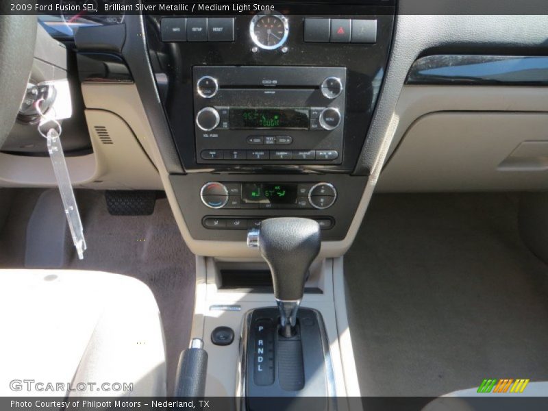 Brilliant Silver Metallic / Medium Light Stone 2009 Ford Fusion SEL