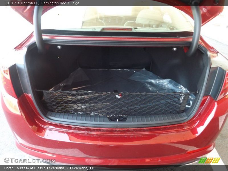 Remington Red / Beige 2013 Kia Optima LX