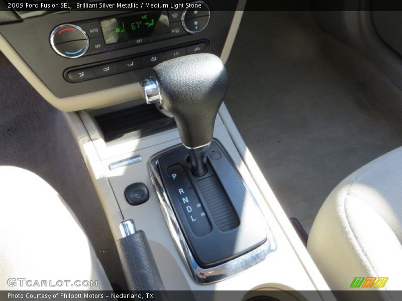 Brilliant Silver Metallic / Medium Light Stone 2009 Ford Fusion SEL