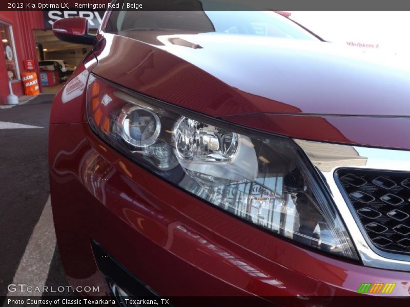 Remington Red / Beige 2013 Kia Optima LX