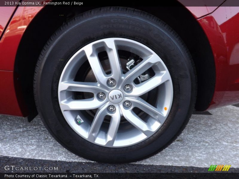 Remington Red / Beige 2013 Kia Optima LX