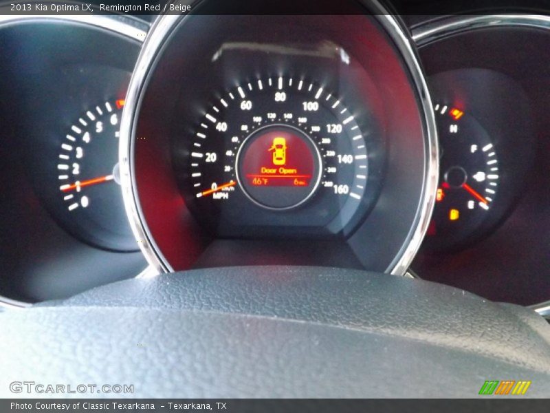 Remington Red / Beige 2013 Kia Optima LX