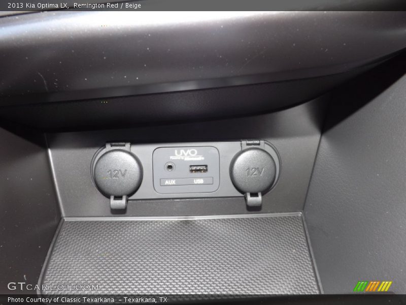Remington Red / Beige 2013 Kia Optima LX