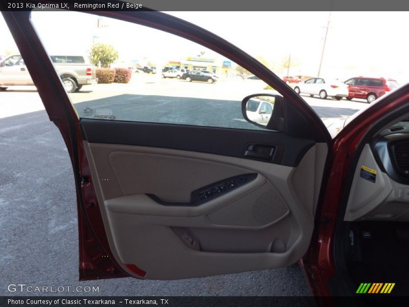 Remington Red / Beige 2013 Kia Optima LX