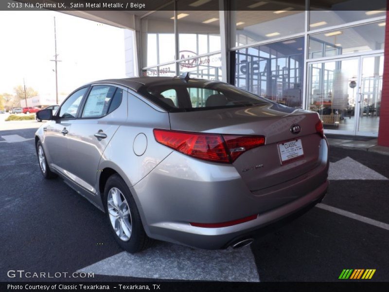 Satin Metal Metallic / Beige 2013 Kia Optima LX