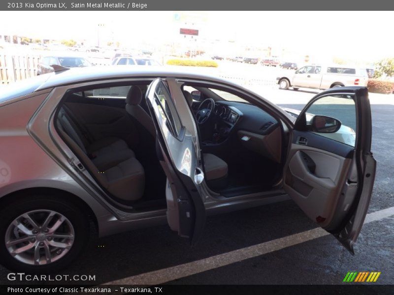 Satin Metal Metallic / Beige 2013 Kia Optima LX