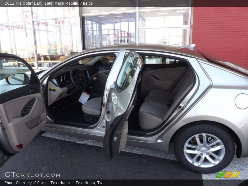 Satin Metal Metallic / Beige 2013 Kia Optima LX