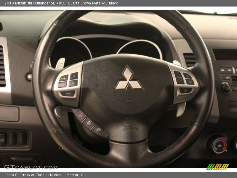  2010 Outlander SE 4WD Steering Wheel