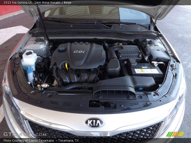 Satin Metal Metallic / Beige 2013 Kia Optima LX