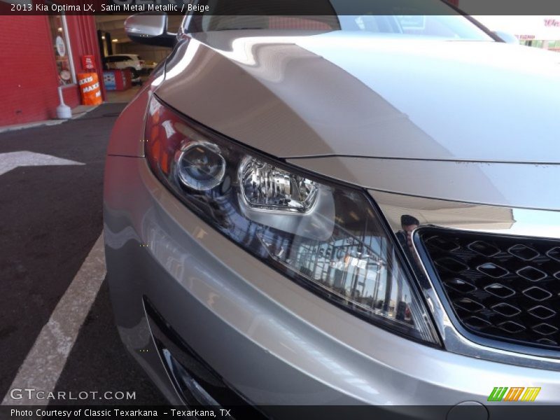 Satin Metal Metallic / Beige 2013 Kia Optima LX