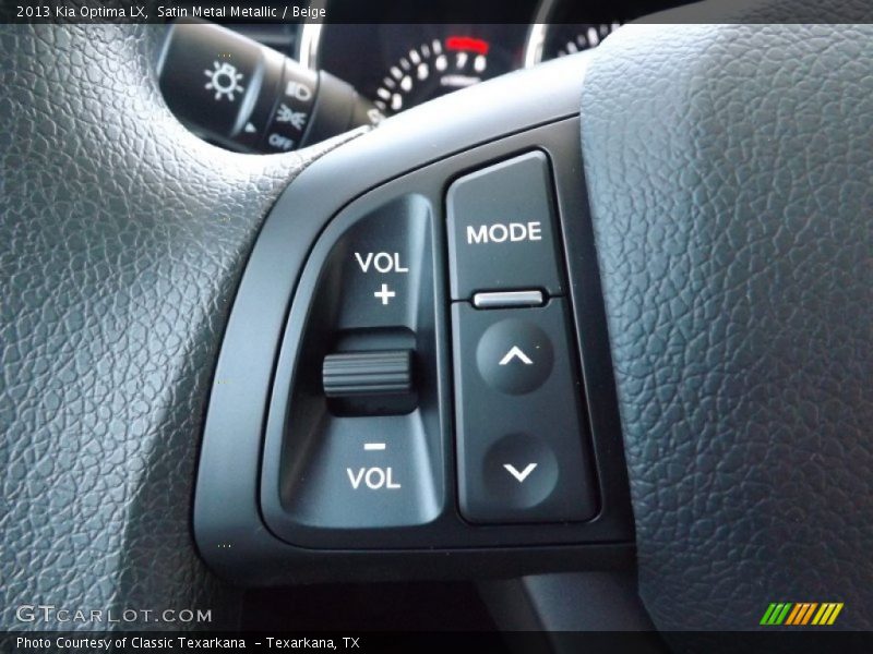 Satin Metal Metallic / Beige 2013 Kia Optima LX