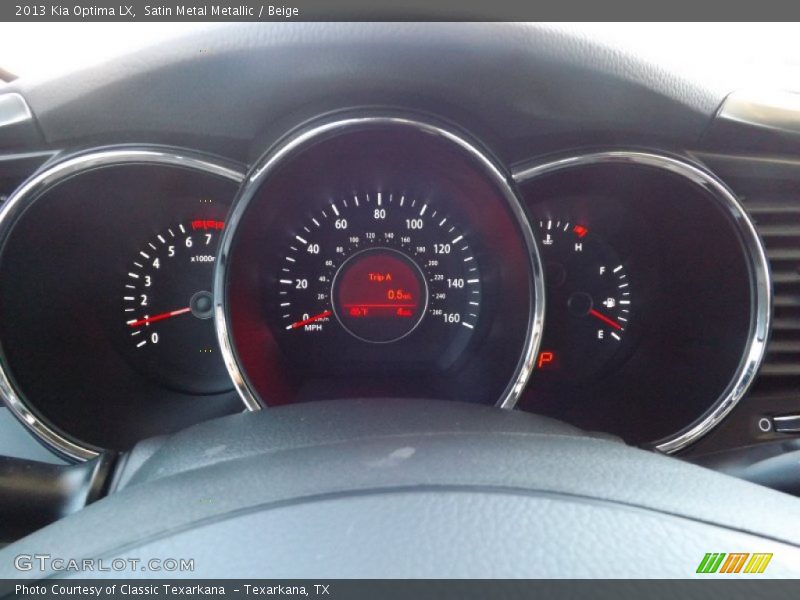 Satin Metal Metallic / Beige 2013 Kia Optima LX