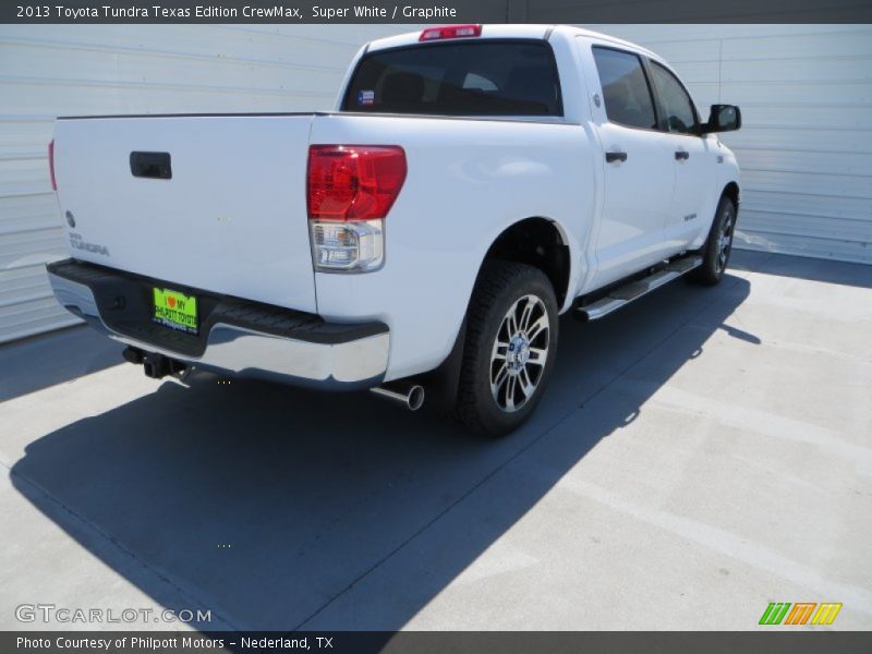 Super White / Graphite 2013 Toyota Tundra Texas Edition CrewMax