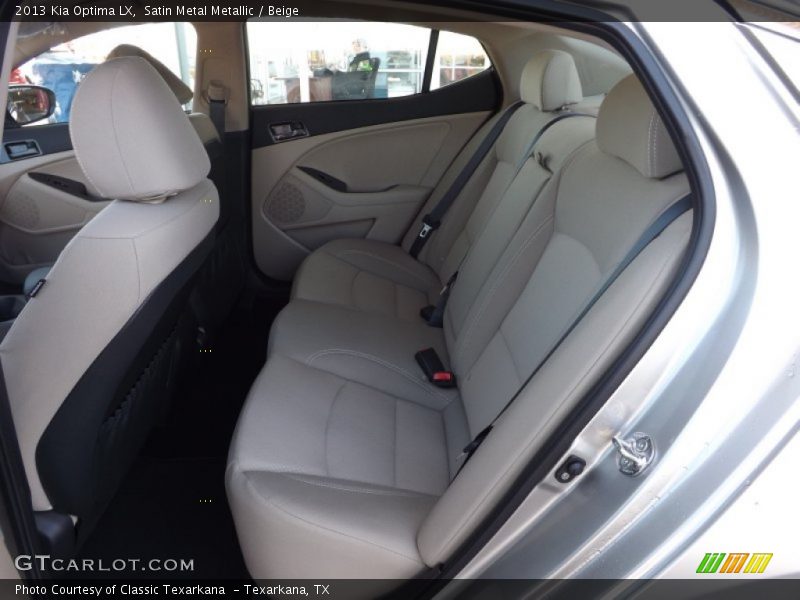 Satin Metal Metallic / Beige 2013 Kia Optima LX