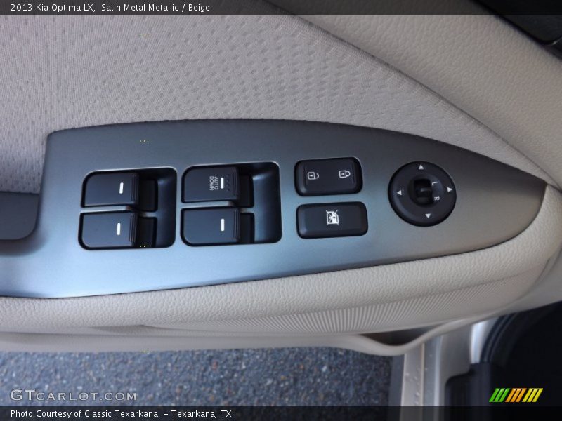 Satin Metal Metallic / Beige 2013 Kia Optima LX