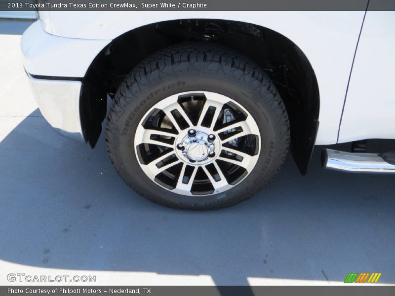 Super White / Graphite 2013 Toyota Tundra Texas Edition CrewMax