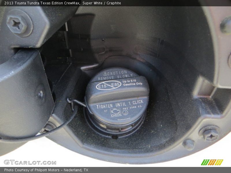 Super White / Graphite 2013 Toyota Tundra Texas Edition CrewMax