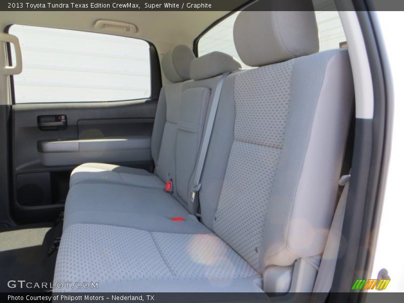 Super White / Graphite 2013 Toyota Tundra Texas Edition CrewMax