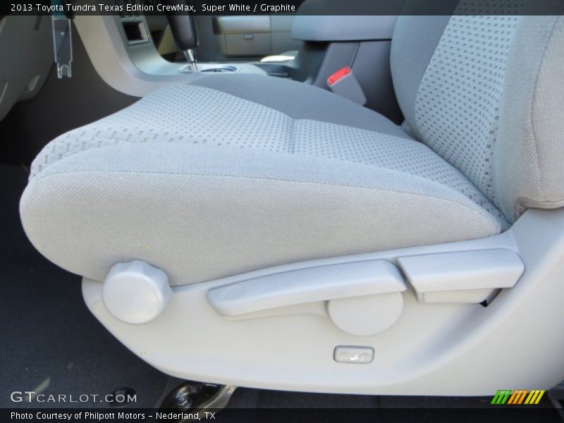 Super White / Graphite 2013 Toyota Tundra Texas Edition CrewMax