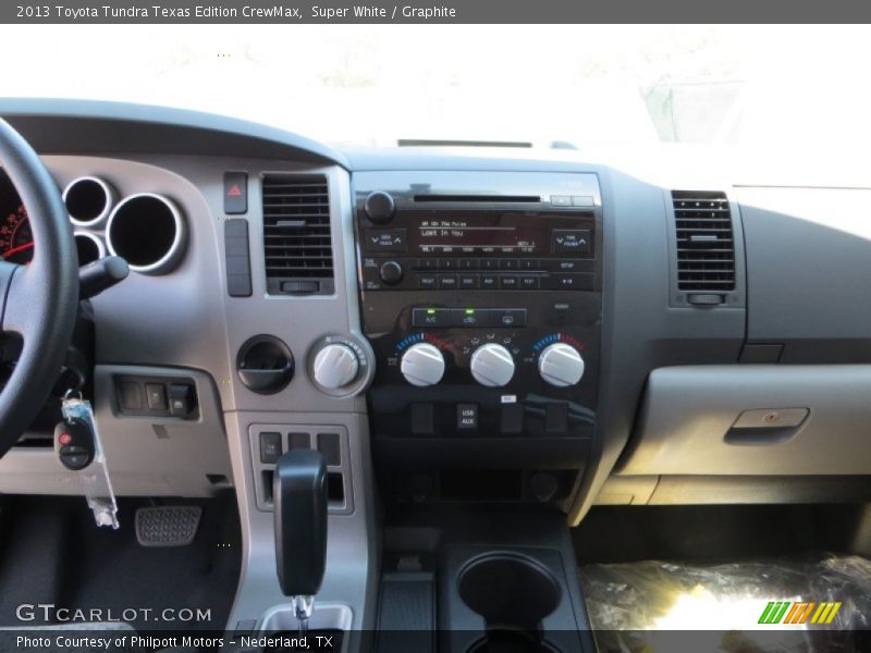 Super White / Graphite 2013 Toyota Tundra Texas Edition CrewMax