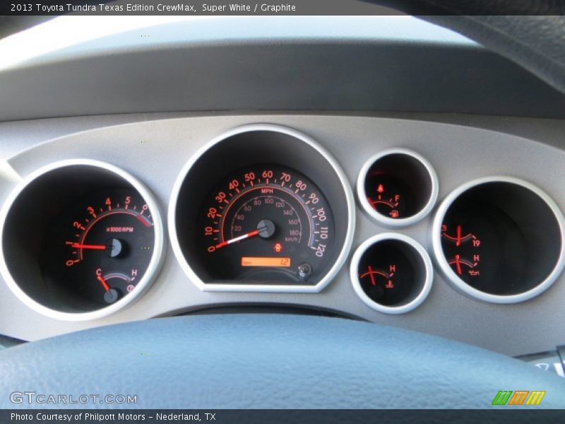 Super White / Graphite 2013 Toyota Tundra Texas Edition CrewMax