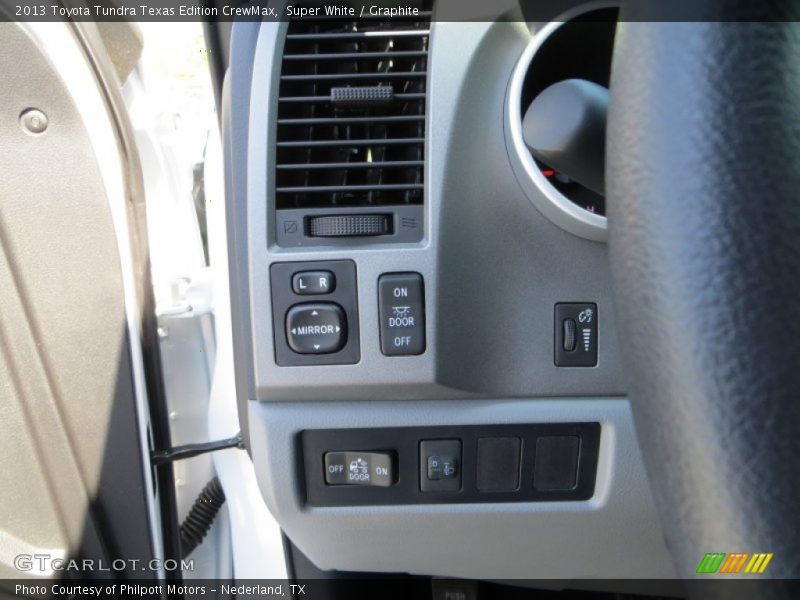 Super White / Graphite 2013 Toyota Tundra Texas Edition CrewMax