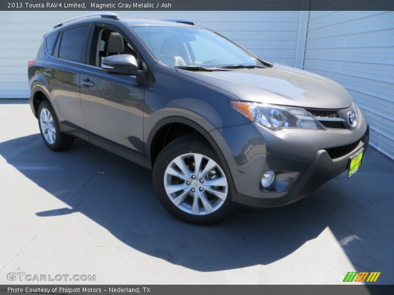 Magnetic Gray Metallic / Ash 2013 Toyota RAV4 Limited