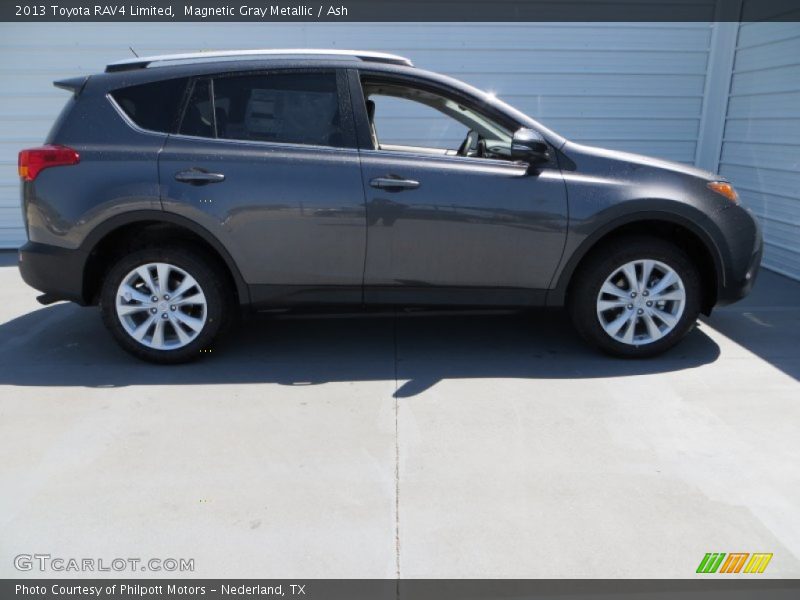 Magnetic Gray Metallic / Ash 2013 Toyota RAV4 Limited