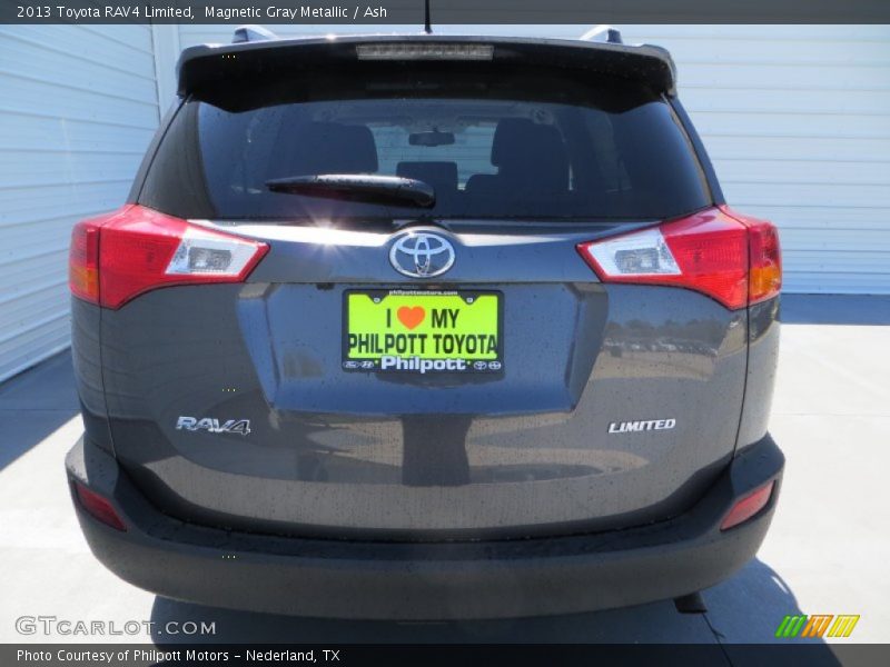 Magnetic Gray Metallic / Ash 2013 Toyota RAV4 Limited