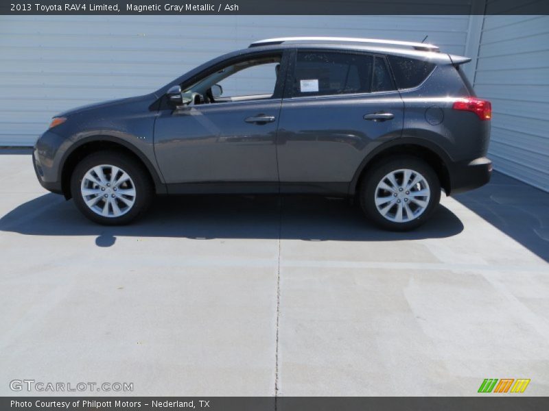 Magnetic Gray Metallic / Ash 2013 Toyota RAV4 Limited