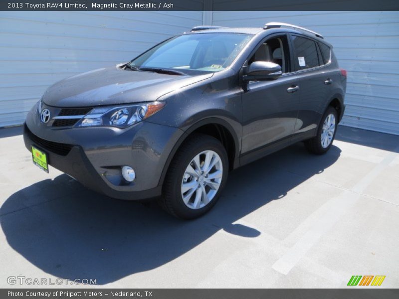 Magnetic Gray Metallic / Ash 2013 Toyota RAV4 Limited