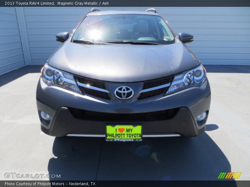 Magnetic Gray Metallic / Ash 2013 Toyota RAV4 Limited
