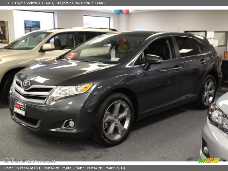 Magnetic Gray Metallic / Black 2013 Toyota Venza XLE AWD