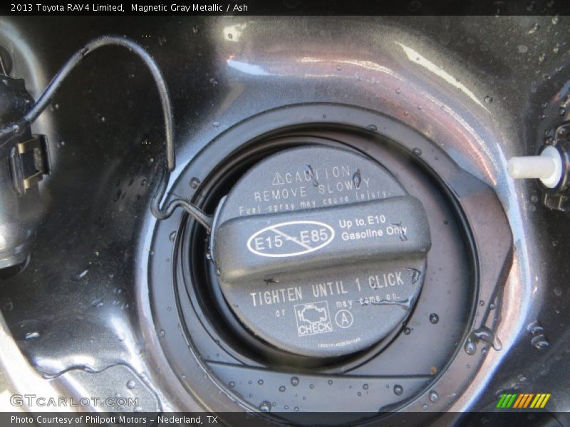 Magnetic Gray Metallic / Ash 2013 Toyota RAV4 Limited