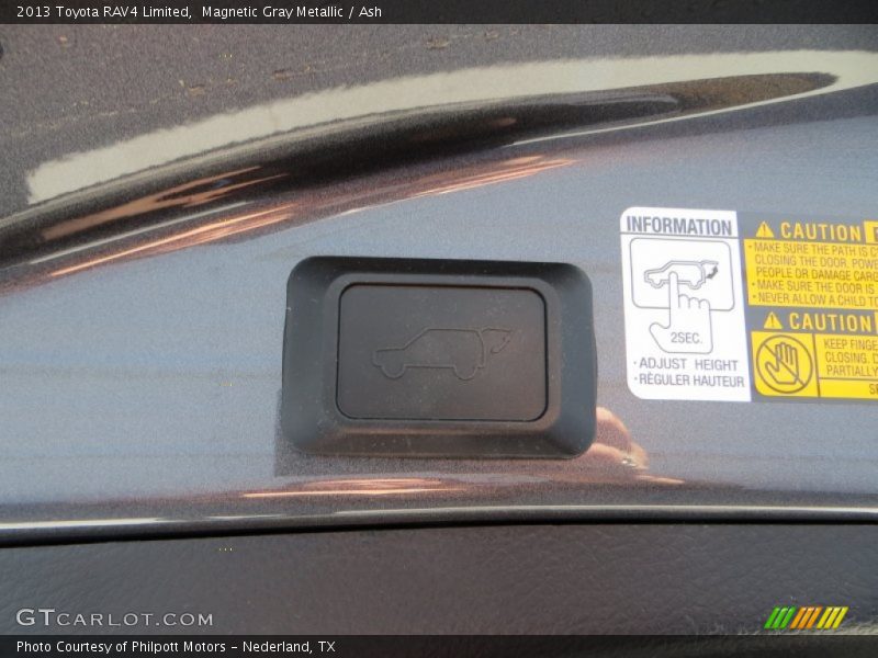 Magnetic Gray Metallic / Ash 2013 Toyota RAV4 Limited