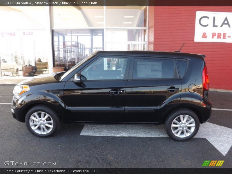 Shadow Black / Black Soul Logo Cloth 2013 Kia Soul +