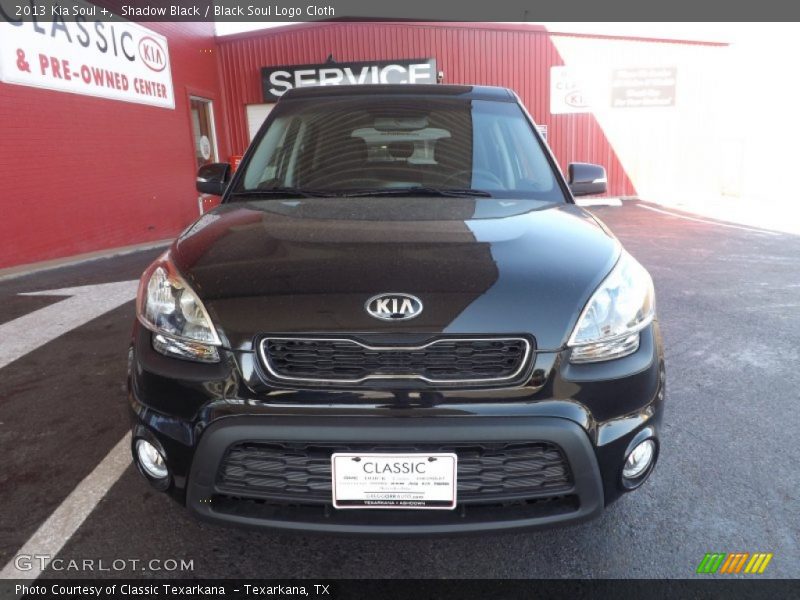 Shadow Black / Black Soul Logo Cloth 2013 Kia Soul +