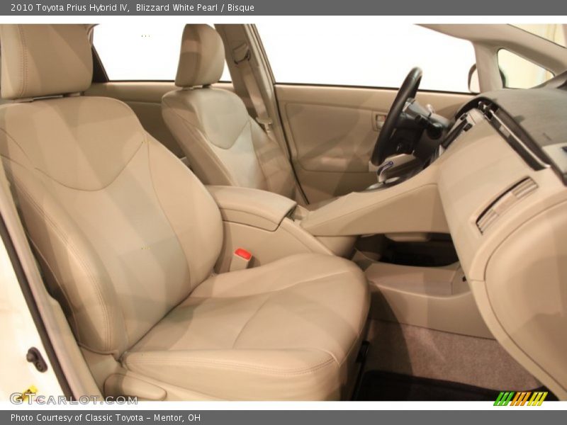 Blizzard White Pearl / Bisque 2010 Toyota Prius Hybrid IV