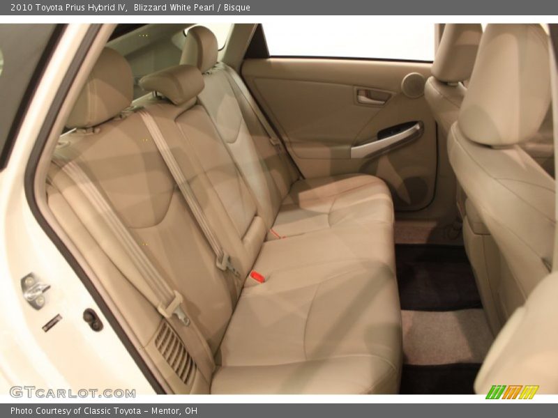 Blizzard White Pearl / Bisque 2010 Toyota Prius Hybrid IV
