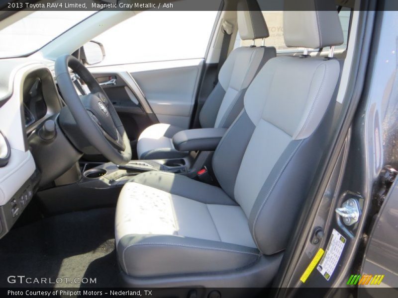 Magnetic Gray Metallic / Ash 2013 Toyota RAV4 Limited