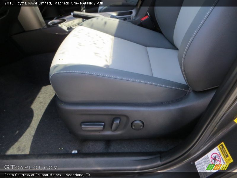 Magnetic Gray Metallic / Ash 2013 Toyota RAV4 Limited